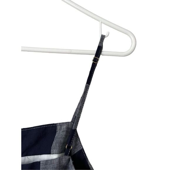 J. Crew Navy and White Checkered Jumpsuit - Picture 12 of 15